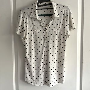Darling Polka Dot Blouse